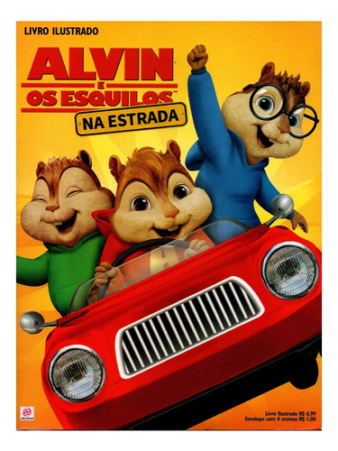 Álbum Alvin E Os Esquilos Na Estrada Completo Figur. Coladas