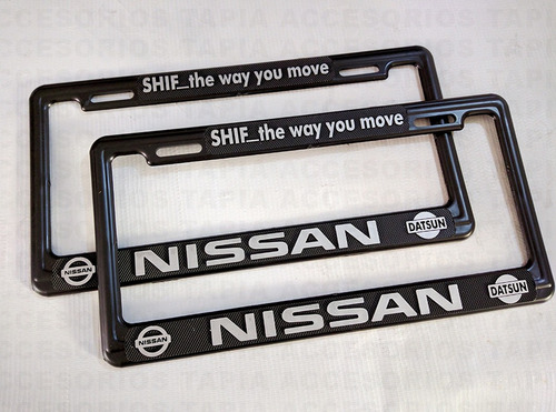 Porta Placa Para Autos Y Camionetas Nissan Datsun
