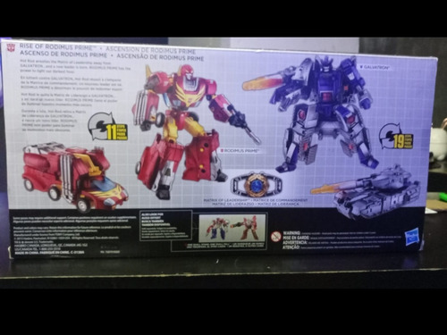 Transformersthe Last Knight Rodimus Prime Y Galvatron Platin