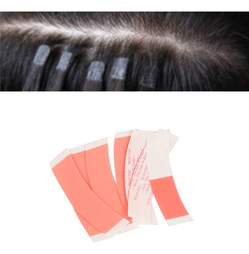36 Unidades/saco Super Strong Duo-tac Wig Hair Tape Adesivo
