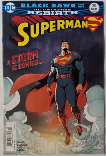 Black Dawn  / Superman 20 / Ingles /  Dc Comics / L2/c8