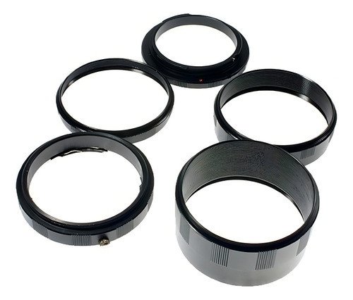 Tubo Extensor Para Macro Fotografia Câmera Canon Ef Mount