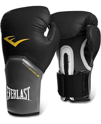 Guantes De Entrenamiento Everlast Pro Style De 8 Onzas (negr