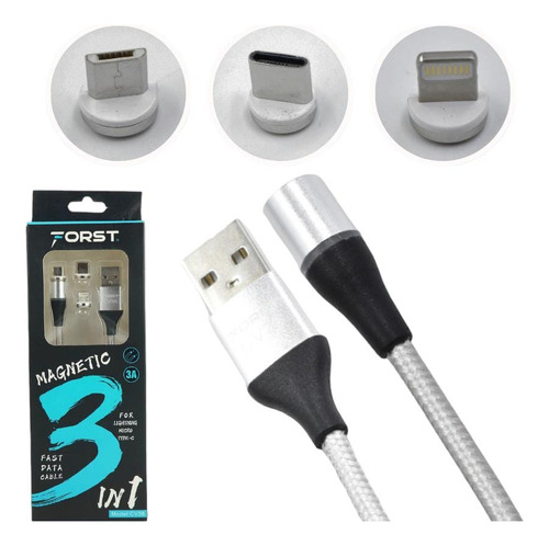 Cable Usb 3 En 1