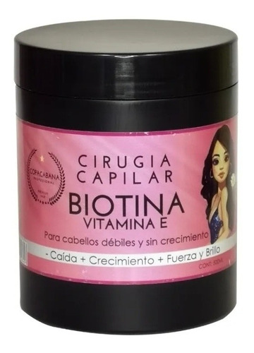 Cirugía Capilar Biotina + Vitamina E