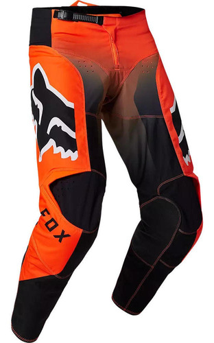 Pantalon Moto 180 Leed Naranjo/negro Fox