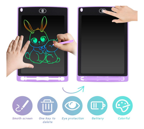 3 Pizarras Mágic Lcd Writing Tablet, Tablero De Dibujo Varios Colores