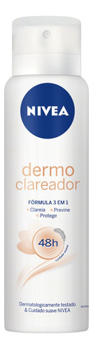 Antitranspirante em aerossol Nivea Dermo Clareador 150 ml