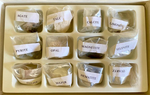 Colección De 12 Minerales (Usado)