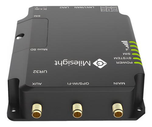 Router Celular Industrial 3g/4g Milesight Ur32-l04au-w
