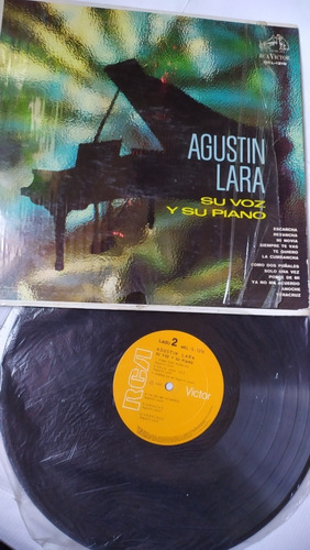 Agustín Lara Escarcha Su Voz Y Su Piano Disco De Vinil Origi