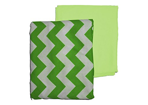 Baby Doll Bedding Chevron Juego De Sábanas Redondas Cu...