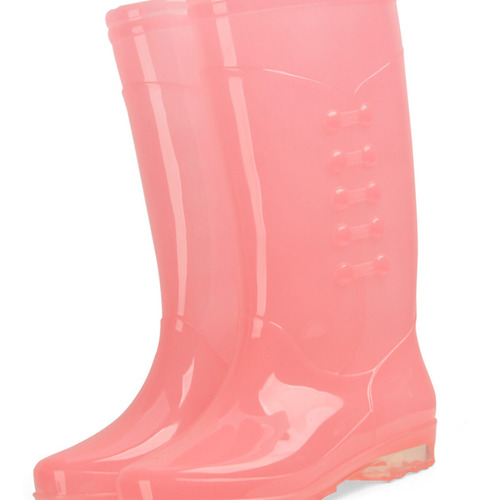 Botas De Lluvia Transparentes, Altas, Antideslizantes, Imper