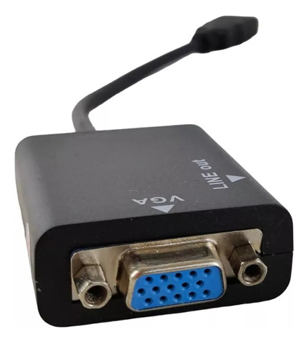 Convertidor Adaptador Hdmi Vga+ Cable Jack Audio Computador