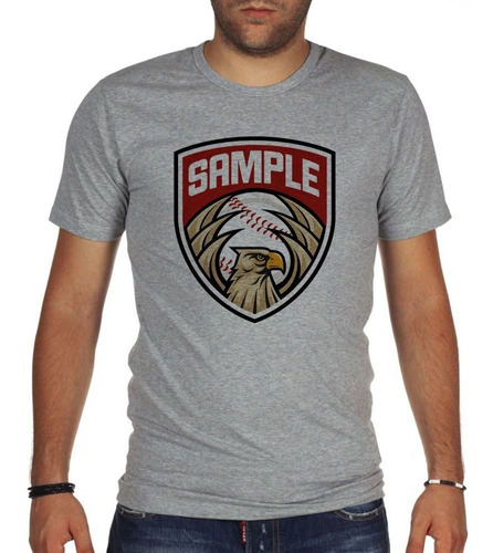 Remera De Hombre Sample Eagle Ball Baseball