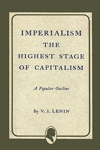 Imperialism The Highest Stage Of Capitalism - Lenin,, De Lenin, Vladimir Il. Editorial Martino Fins En Inglés