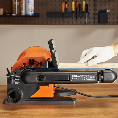 Vevor Professional Briter Sander, Lijadora De Disco De 8 Y 4
