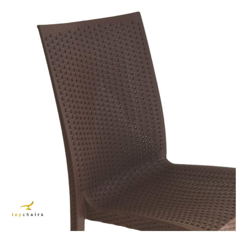 Cadeira Rattan Kit Com 12