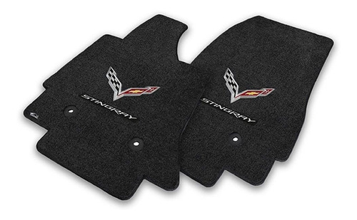 Tapetes Para Piso C7 Corvette Stingray Con Insignia De Bande