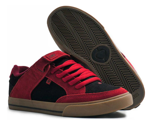 Tenis C1rca Modelo 205 Vulc - Red Dahlia / Black