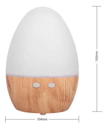 Imagen 2 de 8 de Humidificador Vaporizador Aromaterapia Saludable Ultrasónico