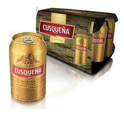 Cerveja Peruana Premium Cusqueña 355ml ( 6 Unidades )