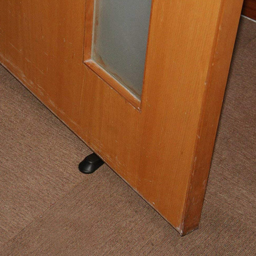 5 Peças De Amortecedores De Porta De Borracha Sem Perfuração