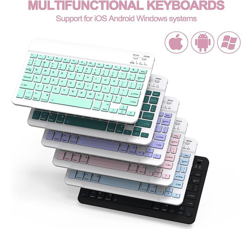 S Funda Con Teclado Y Ratón For Samsung Galaxy Tab S9 Fe
