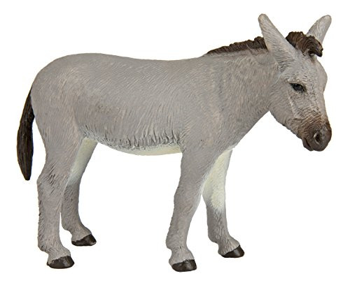 Figura Realista Burro Granja - Para Mayores De 3 Años