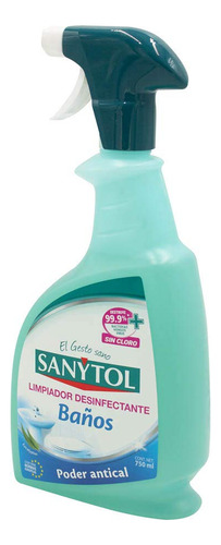 Limpiador Líquido Desinfectante Para Baños Poder Anti Sarro