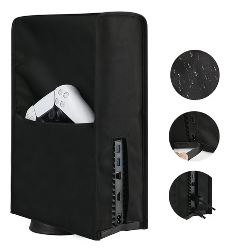 Funda Forro Protector Compatible Con Playstation 5 Ps5 Black
