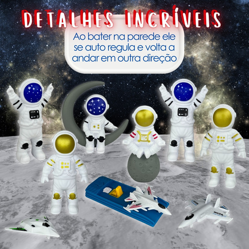 Brinquedo Astronauta Exploradores Espaciais Educativo Kids
