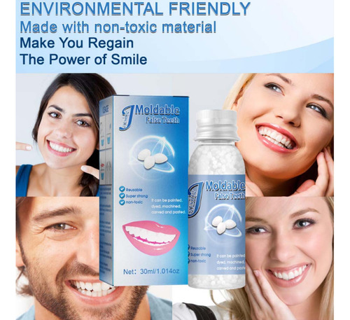 5 Unidades 30 Ml Dientes Postizos Dientes Reparación