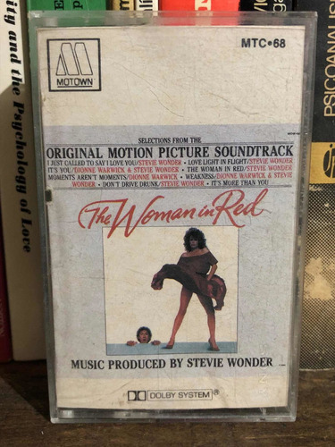 Cassette Stevie Wonder - The Woman In Red. Soundtrack 1984