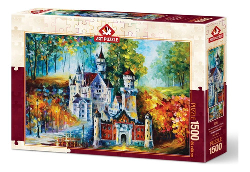 Castillo De Neuschwanstein Art Puzzle 1500 Piezas 5395