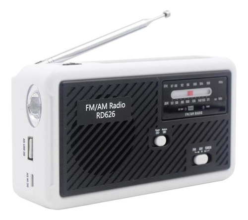 Generic Radio Solar De Carga De Radio Con Puerto Usb Para