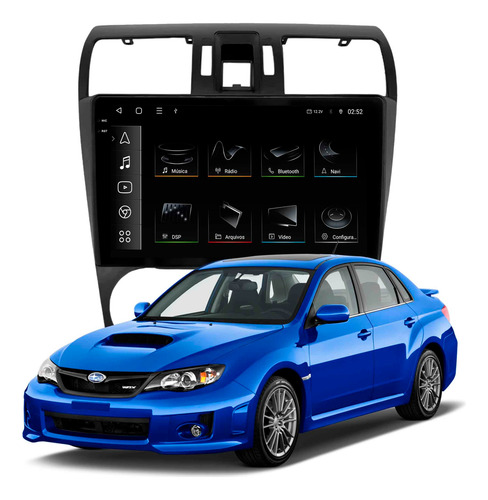 Multimidia Soaudio S8 Forester Impreza 14 /15 4+64gb Octa 9p