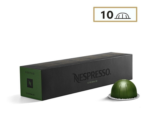 Cápsulas De Café Nespresso Vertuo Signature Stormio - 10 Cápsulas