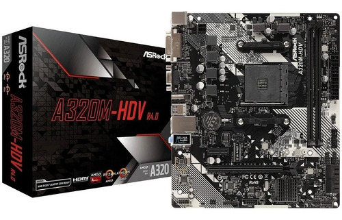Board Asrock A320m-hdv R4.0 Amd Ryzen Athlon 9 Opiniones