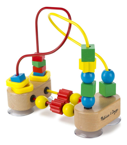 Melissa & Doug Laberinto Didáctico Con Cuentas Para Bebé