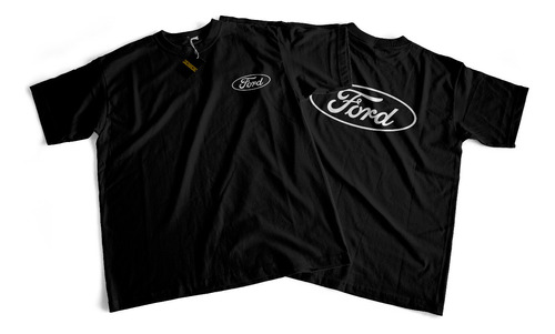 Combo Remera Mas Gorra Logo Ford - 100 % Algodon 