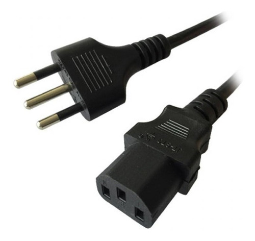 Cable Fuente Poder Pc Cargador 1.8 Mt 