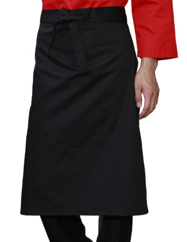 Mandil Chef/garzón Unisex Negro