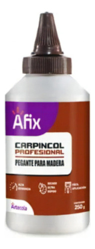 Pegante Tipo Colbón Para Madera Afix Carpincol Mr60 X 250 Gr