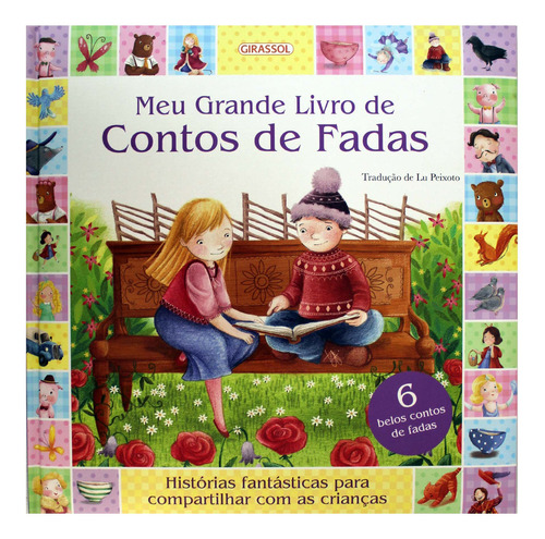 Meu Grande Livro De Contos De Fadas, De Top That!., Vol. 1. Editorial Girassol, Tapa Mole En Português