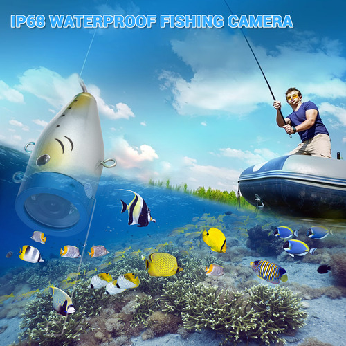 Cámara De Pesca Submarina Con Luces Led Ir Y Cables Largos