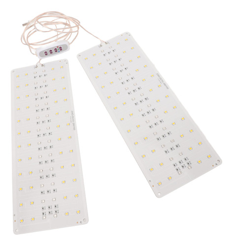 Panel De Cultivo Led Con 5 Brillos Regulables En La Parte In