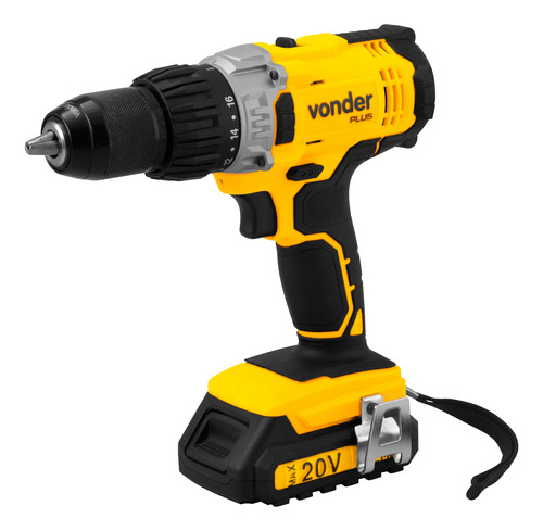 Parafusadeira/furadeira C/ Impacto A Bateria Pfv200i Vonder