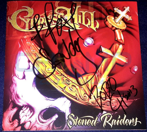 Disco Firmado Cypress Hill Stoned Raiders Autografo Cd Album