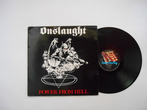 Onslaught Power From Hell Edicion Original Inglaterra 1987